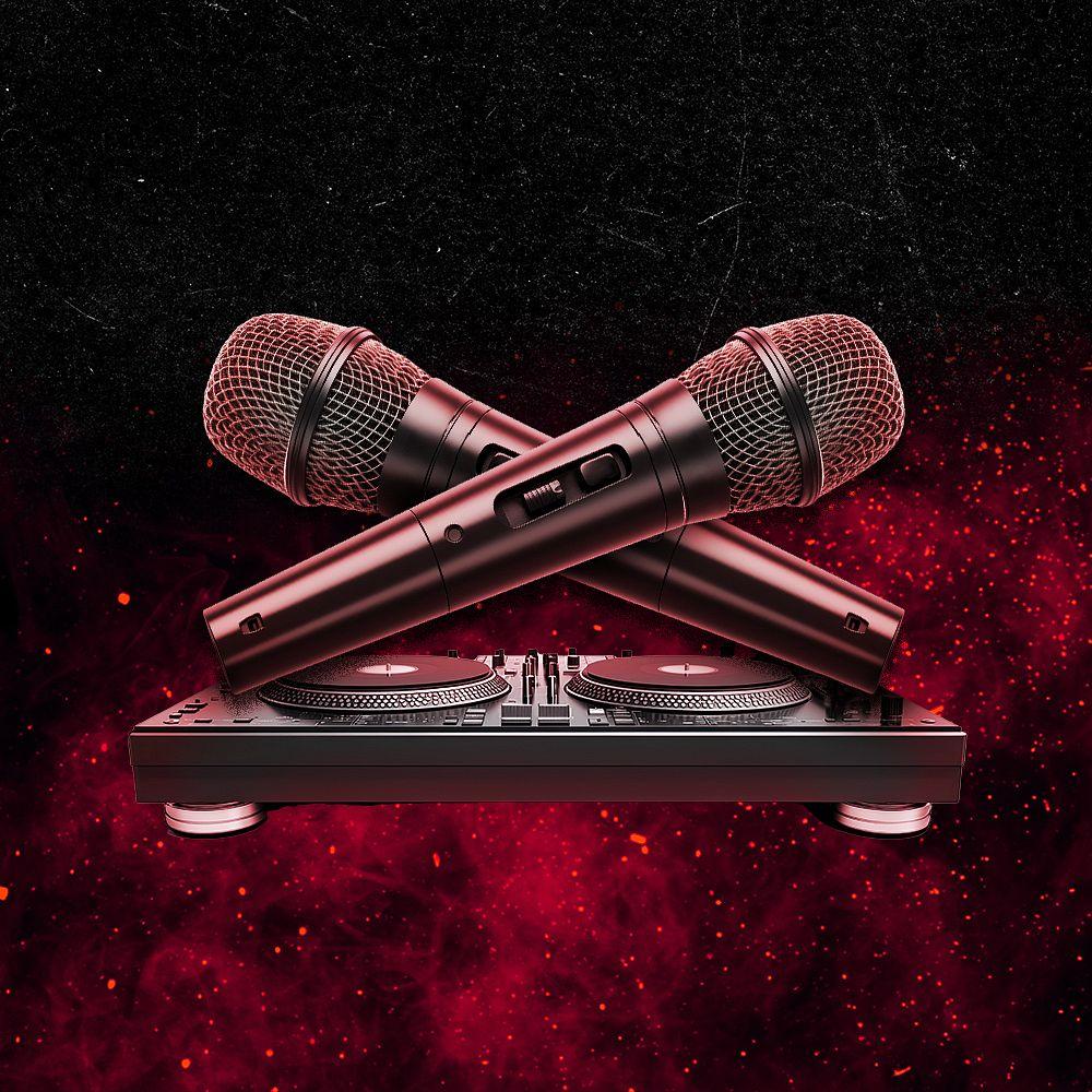 Moxi Mic Drop event artwork